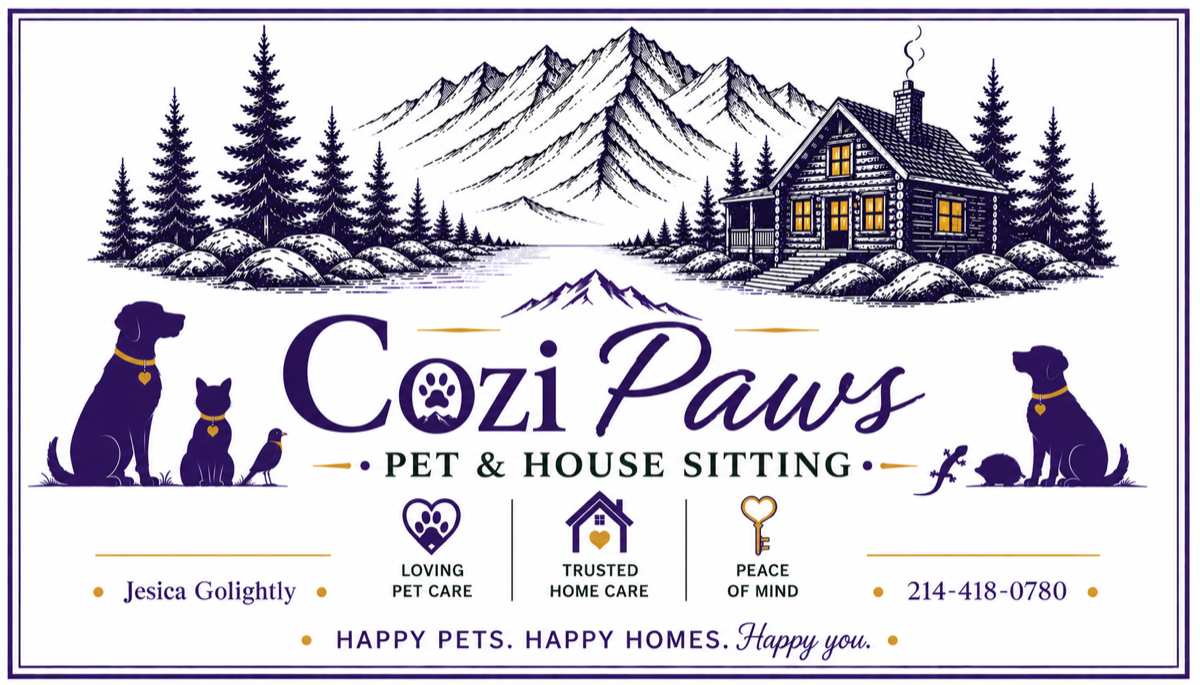 Cozi Paws Pet & House Sitting